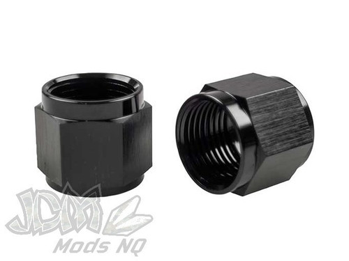 Raceworks 600 Series AN Aluminium Tube Nuts 2PK