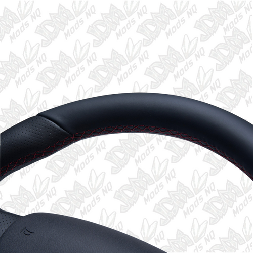 Retro Ford FPV FG Falcon Steering Wheel Black Leather Red Stitching OEM Style FG-OEM-RED-ST Retro Ford FPV FG Falcon Steering Wheel Black Leather Red Stitching OEM Style FG-OEM-RED-ST