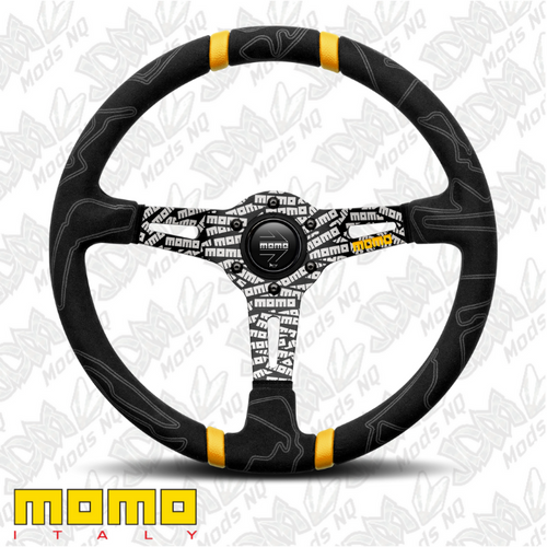 MOMO ULTRA Black 350mm Steering Wheel VULTRABLK350R