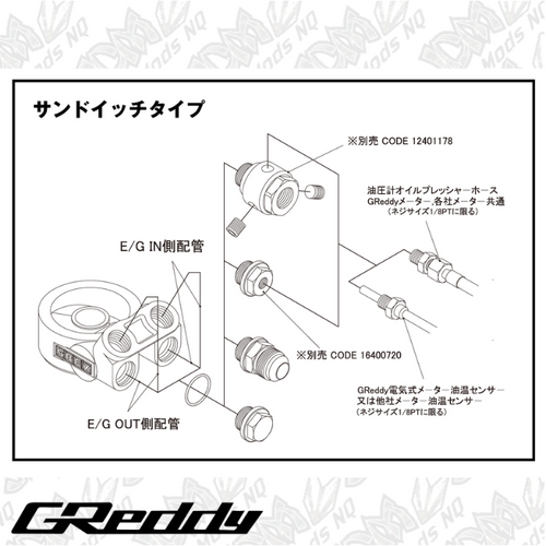 GReddy Oil Cooler Kit Standard Type HB601 SUBARU WRX GC8 13-Layer GReddy Oil Cooler Kit Standard Type HB601 SUBARU WRX GC8 13-Layer