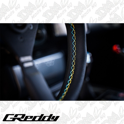 GReddy x MOMO sports steering wheel