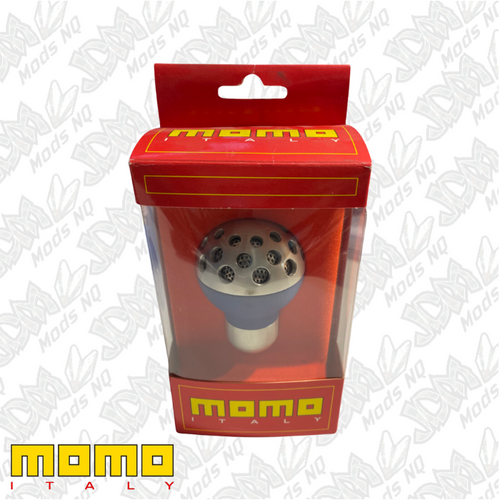 Momo Gear Knob Module Blue Leather Aluminium