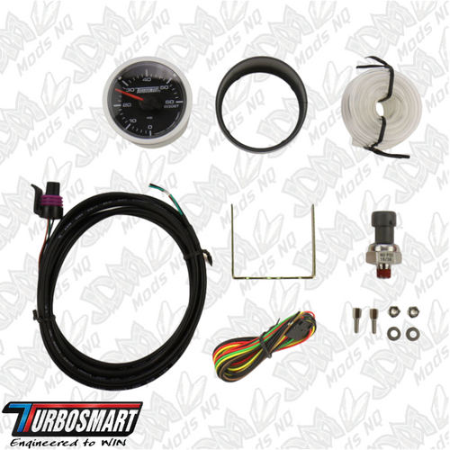 Turbosmart Boost Gauge – Electric – 0-60 PSI (Boost Only) Turbosmart Boost Gauge – Electric – 0-60 PSI (Boost Only)