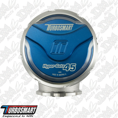Turbosmart GenV HyperGate45 14psi External Wastegate (Blue) Turbosmart GenV HyperGate45 14psi External Wastegate (Blue)