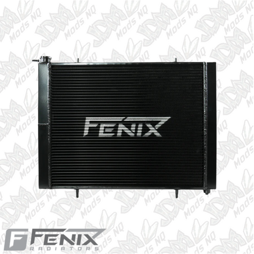 Full Alloy Conversion Radiator for Nissan Skyline R32 (Crossflow) - Black Full Alloy Conversion Radiator for Nissan Skyline R32 (Crossflow) - Black