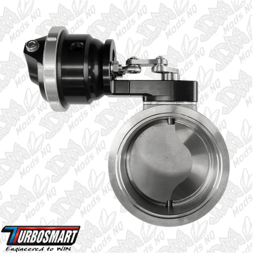 Turbosmart PSG76 Pneumatic Straight Gate 6psi Black TS-0567-1762 Turbosmart PSG76 Pneumatic Straight Gate 6psi Black TS-0567-1762