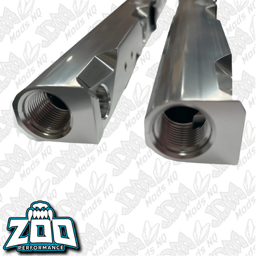 Zoo Performance LS3 Fuel Rails - Silver Zoo Performance LS3 Fuel Rails - Silver