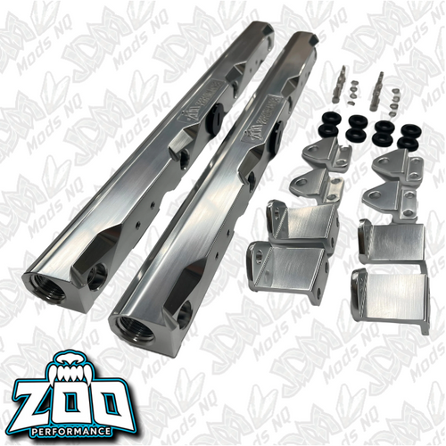 Zoo Performance LS3 Fuel Rails - Silver Zoo Performance LS3 Fuel Rails - Silver