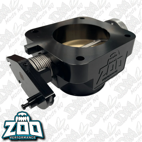 Zoo Performance Nissan S14 SR20 76mm Black Throttle Body Zoo Performance Nissan S14 SR20 76mm Black Throttle Body