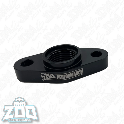 Zoo Performance Turbo Oil Drain Adapter with O-Ring Seal Zoo Performance Turbo Oil Drain Adapter with O-Ring Seal