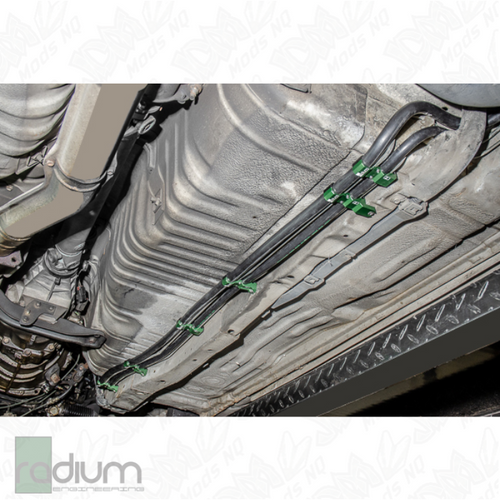 Radium Fuel Brake Line Retainer Kit - Nissan Silvia S13, S14, S15 / Skyline R32, R33, R34 Radium Fuel Brake Line Retainer Kit - Nissan Silvia S13, S14, S15 / Skyline R32, R33, R34
