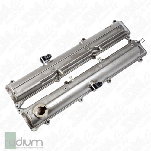 Radium 10AN Male Swivel Banjo 17.5mm Press Fit - Toyota 1JZ Non-VVTi (Exhaust)