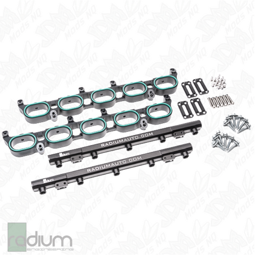 Radium Port Injection Fuel Rail Kit - Audi R8 V10 06-15/Lamborghini Gallardo 08-13