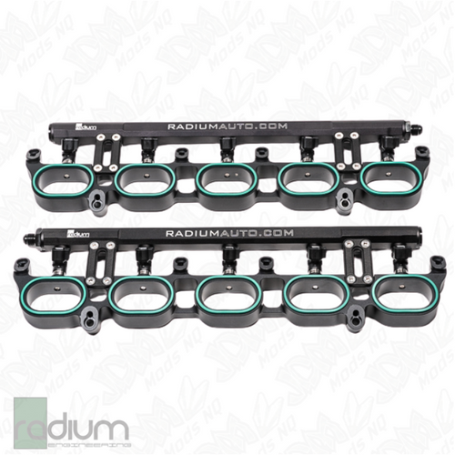 Radium Port Injection Fuel Rail Kit - Audi R8 V10 06-15/Lamborghini Gallardo 08-13