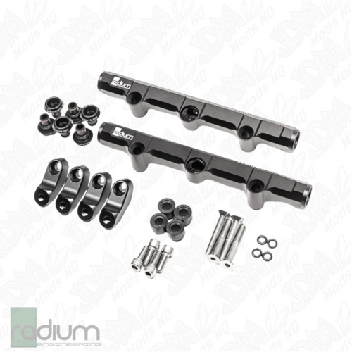 Radium Top Feed Upgrade Fuel Rails - Subaru Liberty/Outback 00-03 (EZ30 H6)