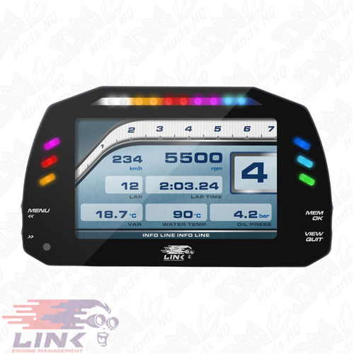 Link MXS Strada 5-inch Dash - Race Edition