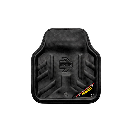 MOMO DRIVE BLACK/CARBON (SINGLE UNIT) FLOOR MAT