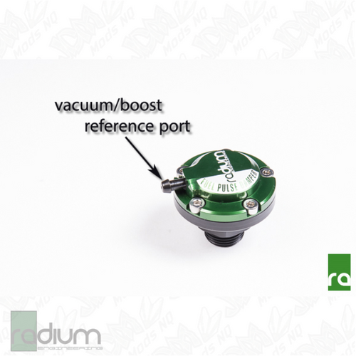 Radium FPD-R Fuel Pulse Dampener - 3/8" NPT