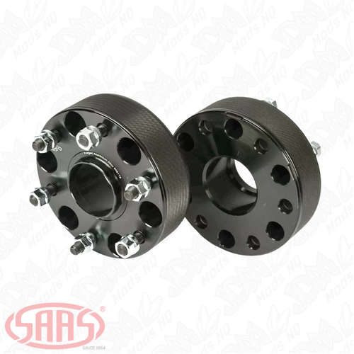 SAAS Wheel Spacers Forged HubCentric 6x139 PCD 67.1mm Bore 50mm Thick SAAS Wheel Spacers Forged HubCentric 6x139 PCD 67.1mm Bore 50mm Thick