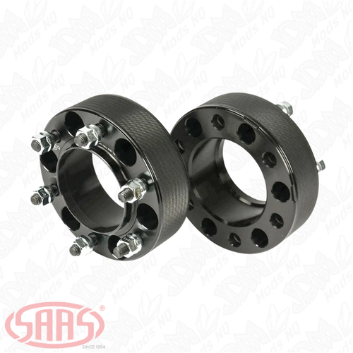 SAAS Wheel Spacers Forged HubCentric 6x139.7 PCD 110 Bore 50mm Thick SAAS Wheel Spacers Forged HubCentric 6x139.7 PCD 110 Bore 50mm Thick
