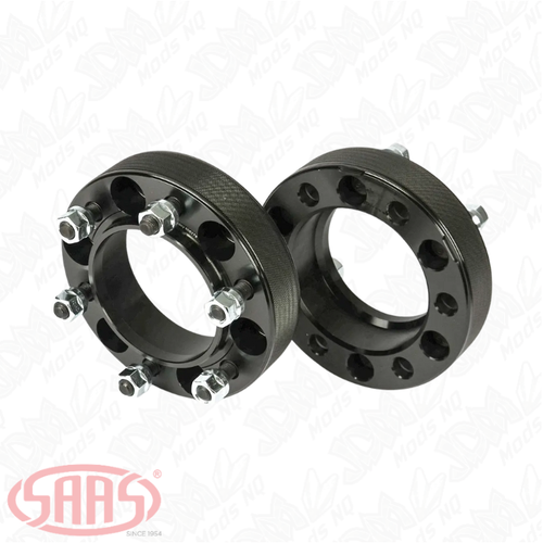 SAAS Wheel Spacers Forged HubCentric 6x139.7 PCD 110 Bore 38mm Thick SAAS Wheel Spacers Forged HubCentric 6x139.7 PCD 110 Bore 38mm Thick