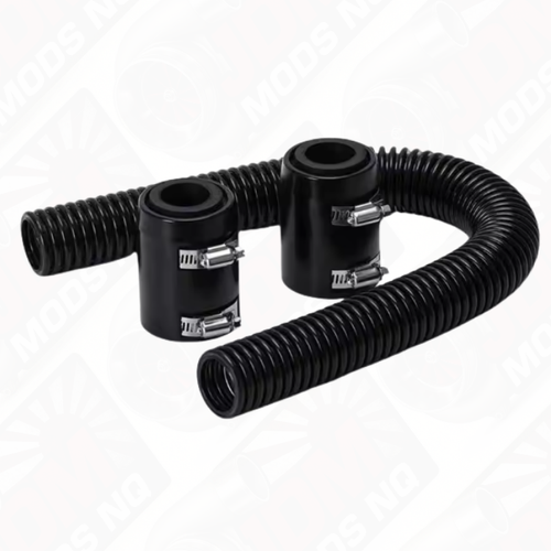 Flexible Stainless Steel Radiator Hose Kit 24" Long