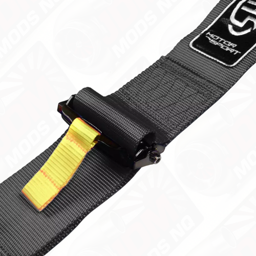 Harness FIA 6 Point Camlock 3in Black Homologated