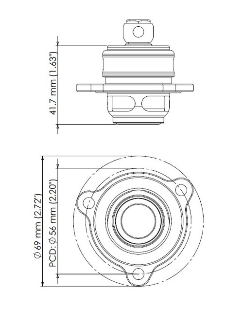 Turbosmart Kompact Blow Off Valve Shortie Plumb Back - Ford Fiesta ST WZ 13-18 (1.6L) Turbosmart Kompact Blow Off Valve Shortie Plumb Back - Ford Fiesta ST WZ 13-18 (1.6L)