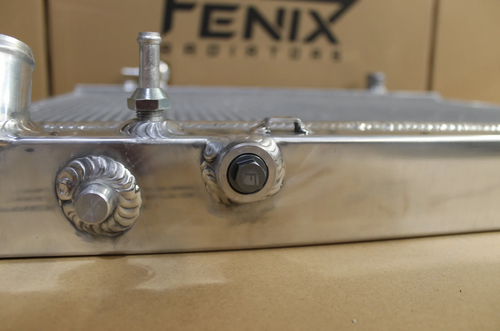 Ford PJ-PK Ranger/Ford PD-PH Courier Full Alloy Performance Radiator GEN II - Polished