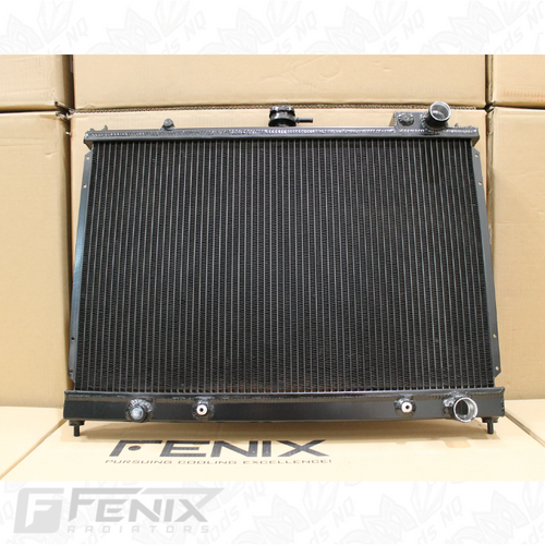 Nissan R31 Skyline Full Alloy Performance Radiator - Black Nissan R31 Skyline Full Alloy Performance Radiator - Black