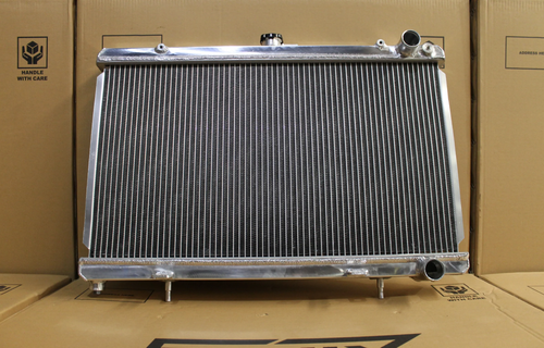 Nissan S13 Silvia / 180SX CA18DET Full Alloy Performance Radiator & Fan Shroud Kit GEN II Nissan S13 Silvia / 180SX CA18DET Full Alloy Performance Radiator & Fan Shroud Kit GEN II