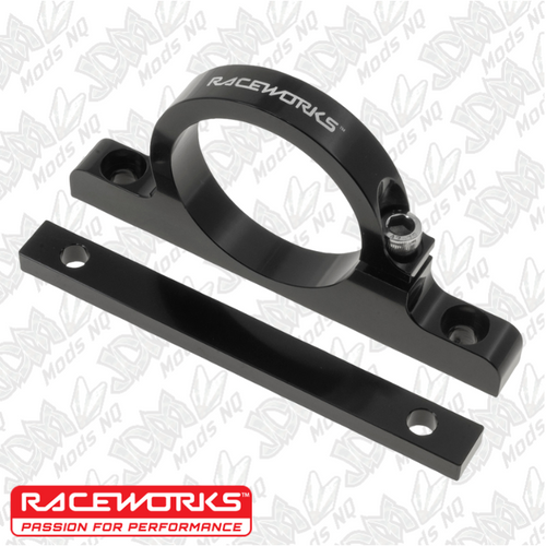 Raceworks 50mm Billet Fuel Filter Bracket ALY-076BK