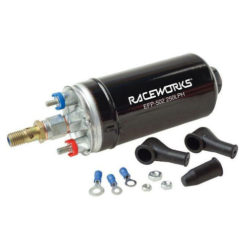 Raceworks 310LPH 60mm Bosch 044 Style External Fuel Pump