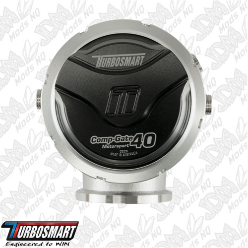 Turbosmart GenV CompGate40M ‘Motorsport’ 14psi External Wastegate (Black) TS-0552-1102 Turbosmart GenV CompGate40M ‘Motorsport’ 14psi External Wastegate (Black) TS-0552-1102