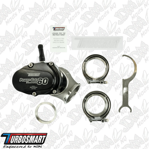 Turbosmart GenV Electronic PowerGate60 External Wastegate TS-0555-1502 Turbosmart GenV Electronic PowerGate60 External Wastegate TS-0555-1502