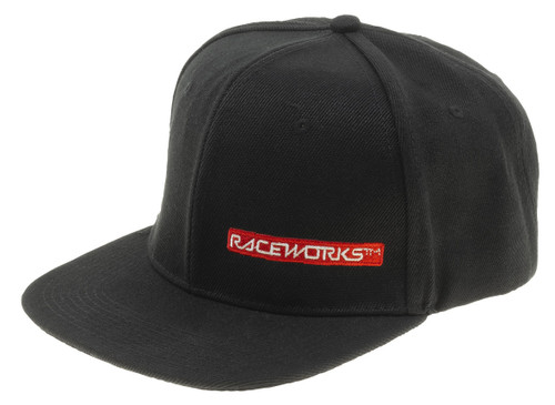 Raceworks "Raceworks Logo" Flat Peak Cap Raceworks "Raceworks Logo" Flat Peak Cap