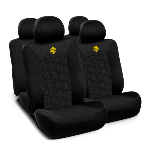 MOMO YOUNG SEAT COVER SET - BLACK