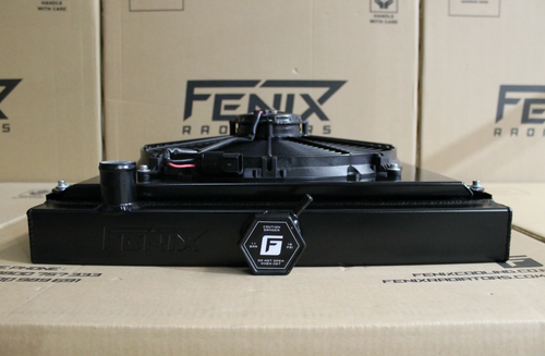 Ford ZC-ZD Fairlane & XR-XY Falcon Cleveland V8 Full Alloy Radiator, Custom Shroud & 16" Spal 3000CFM Fan. Ford ZC-ZD Fairlane & XR-XY Falcon Cleveland V8 Full Alloy Radiator, Custom Shroud & 16" Spal 3000CFM Fan.