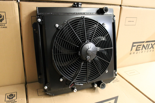 Ford ZC-ZD Fairlane & XR-XY Falcon Windsor V8 Full Alloy Radiator, Custom Shroud & 16" Spal 3000CFM Fan Ford ZC-ZD Fairlane & XR-XY Falcon Windsor V8 Full Alloy Radiator, Custom Shroud & 16" Spal 3000CFM Fan