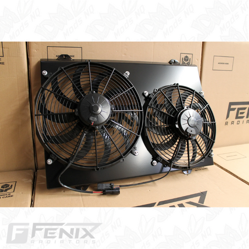 Full Alloy Radiator & Custom Shroud for Ford XC-XD-XE Falcon Full Alloy Radiator & Custom Shroud for Ford XC-XD-XE Falcon