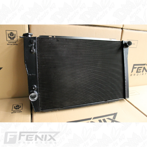 Full Alloy Performance Radiator for Ford XC-XD-XE Falcon - Black Full Alloy Performance Radiator for Ford XC-XD-XE Falcon - Black