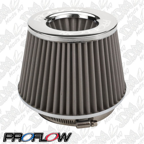 Proflow Air Filter Pod Style Stainless Steel 130mm High 100mm (4in. ) Neck
PFEAF-13100S