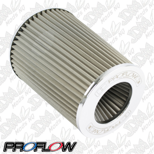 Proflow Air Filter Pod Style Stainless Steel 190mm High 63.5mm (2-1/2in. ) Neck
PFEAF-19063S