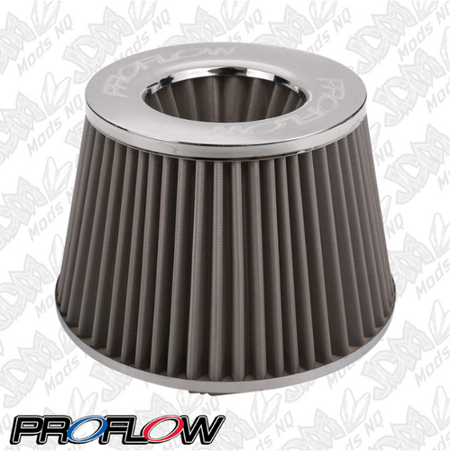 Proflow Air Filter Pod Style Stainless Steel 100mm High 100mm (4in. ) Neck
PFEAF-10100S