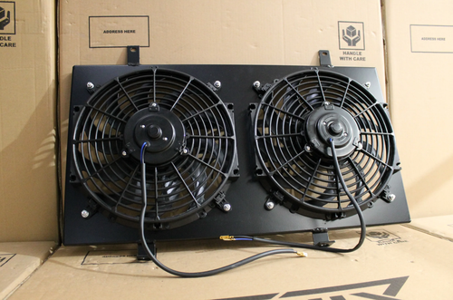 Fan Shroud & Fans for Nissan Silvia S13 180SX SR20DET Fan Shroud & Fans for Nissan Silvia S13 180SX SR20DET