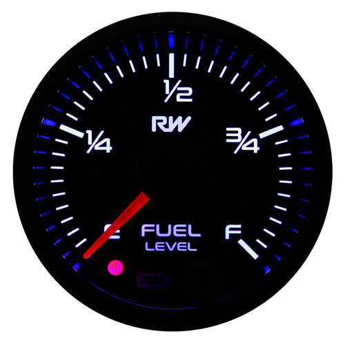 RACEWORKS 52MM ELECTRONIC FUEL LEVEL GAUGE KIT RACEWORKS 52MM ELECTRONIC FUEL LEVEL GAUGE KIT