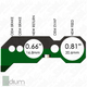 Radium Fuel Brake Line Retainer Kit - Nissan Silvia S13, S14, S15 / Skyline R32, R33, R34