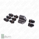 Radium Distribution Block 3 x 8AN ORB to 1 x 10AN ORB w/Fittings