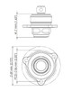 Turbosmart Kompact Blow Off Valve Shortie Plumb Back - Ford Fiesta ST WZ 13-18 (1.6L)