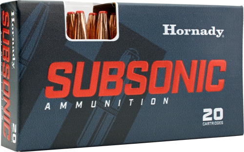 Hornady Subsonic, Horn 90287 Subsonic 9mm 147 Xtp 25/10 Subsonic Ammo Hornady 119059 20.06 New Oakland Tactical physical $ Guns Firearms Shooting